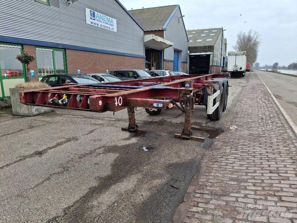 Pacton TXC 230 Semi Reboques Porta Contentores