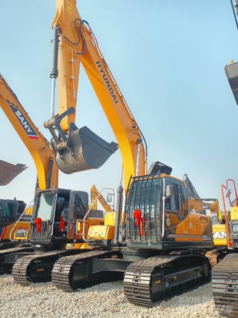 Hyundai 220 Escavadoras Midi 7t - 12t