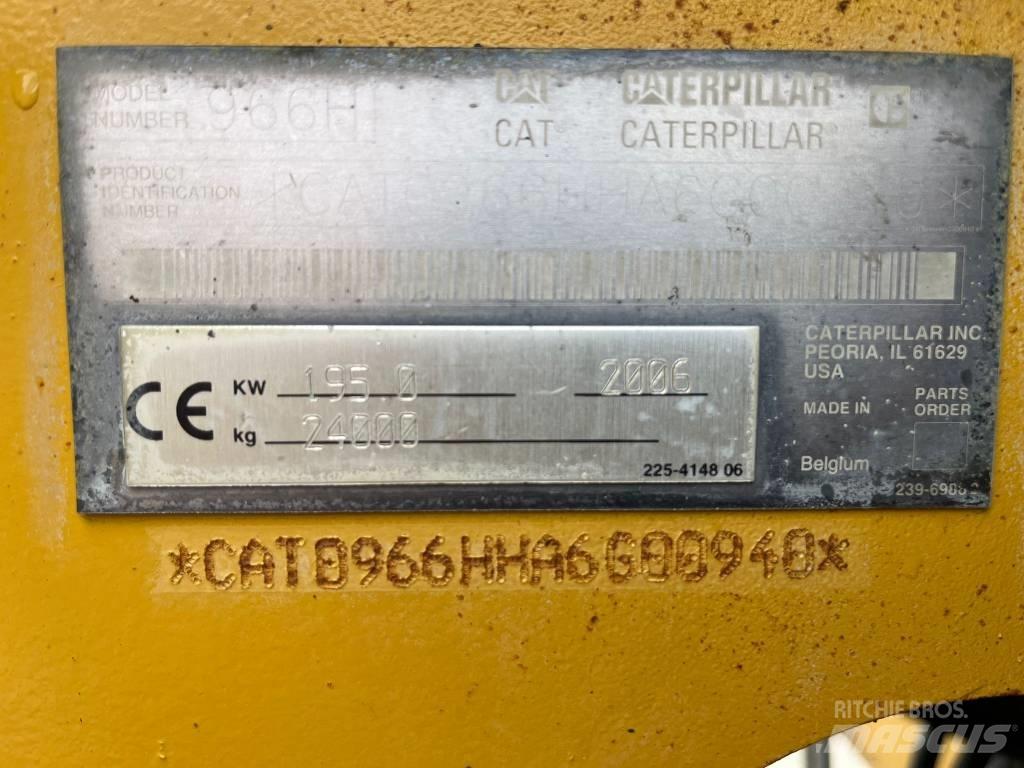 CAT 966 H Pás carregadoras de rodas