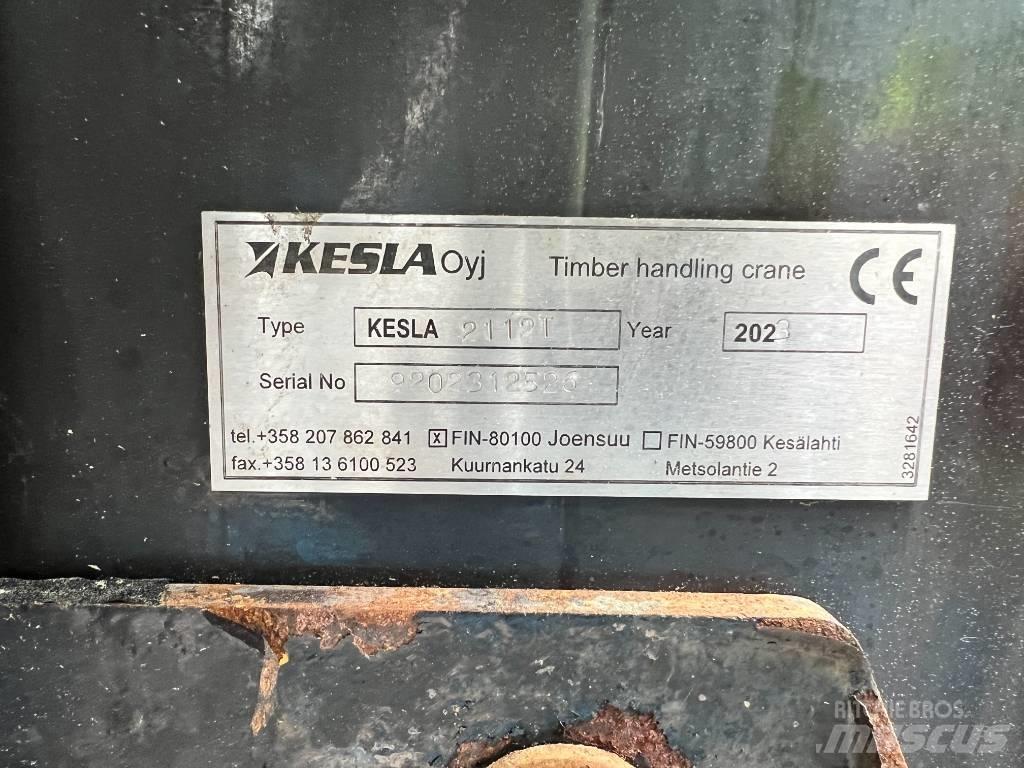 Kesla 2112T Gruas para troncos