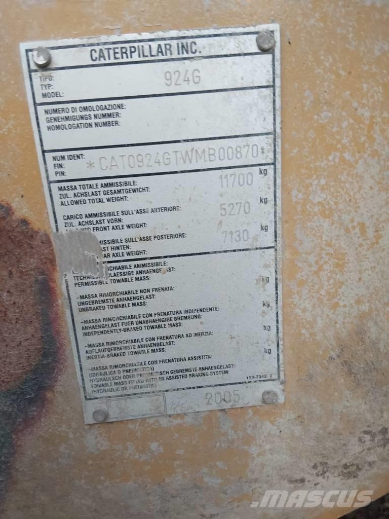 CAT 924 G Pás carregadoras de rodas