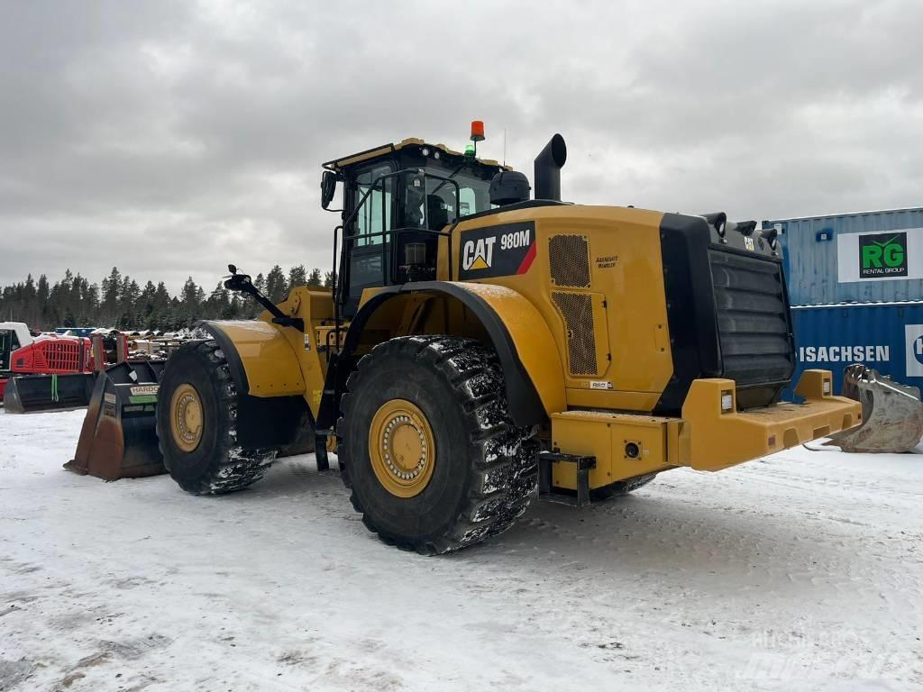 CAT 980M Pás carregadoras de rodas
