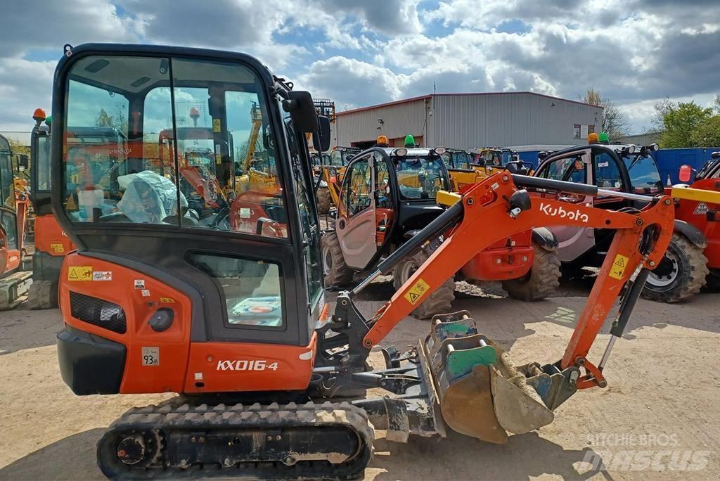 Kubota KX016-4G Mini Escavadoras <7t