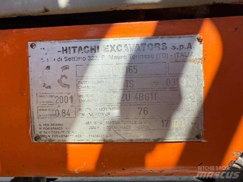 Fiat-Hitachi EX 165 Escavadoras de rastos