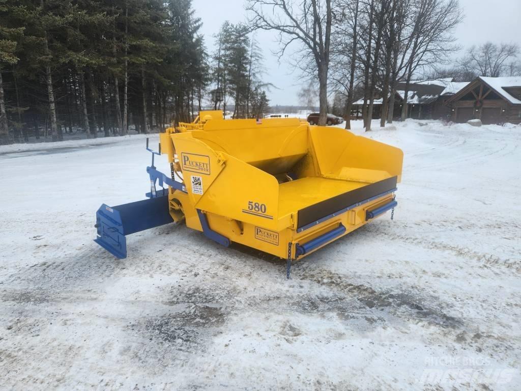  Puckett 580 Pavimentadoras de asfalto