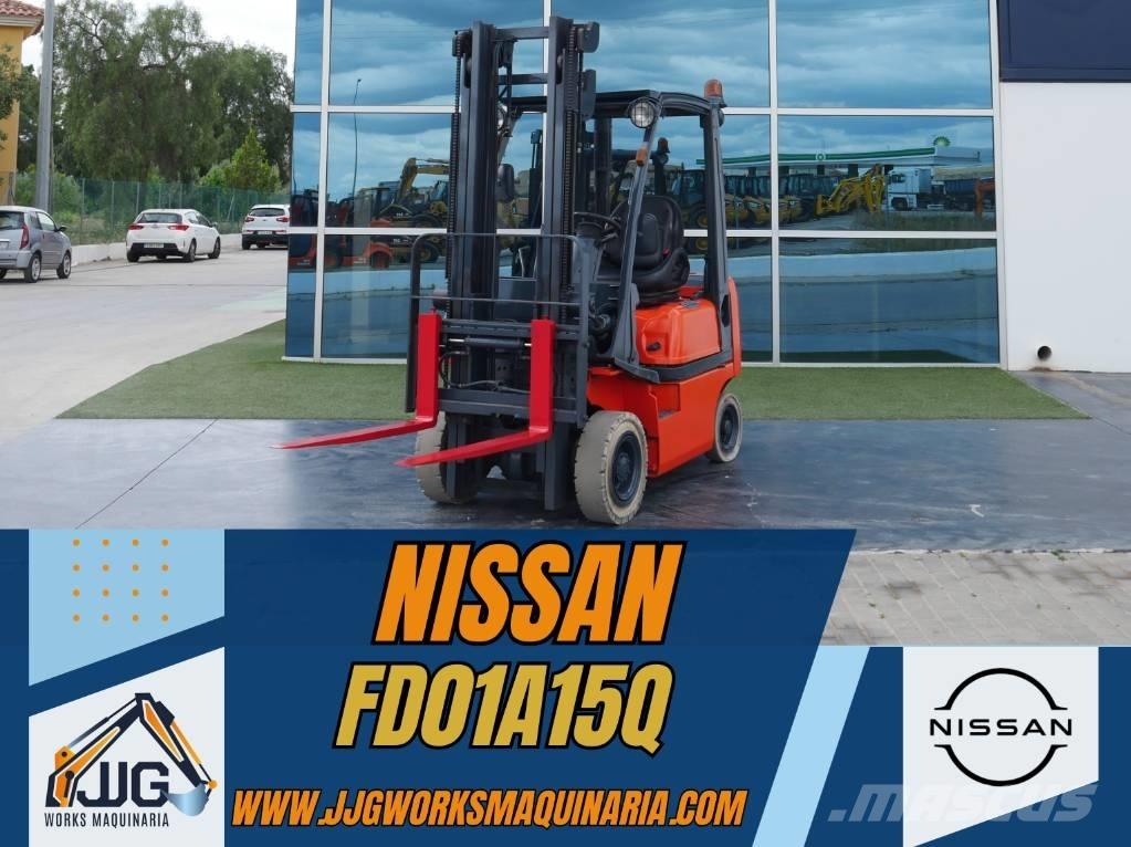 Nissan FD01 A 15 Q Empilhadores Diesel