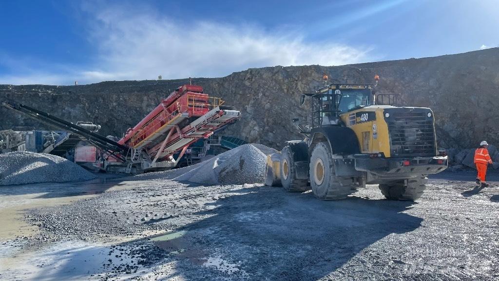 Komatsu WA480 Pás carregadoras de rodas