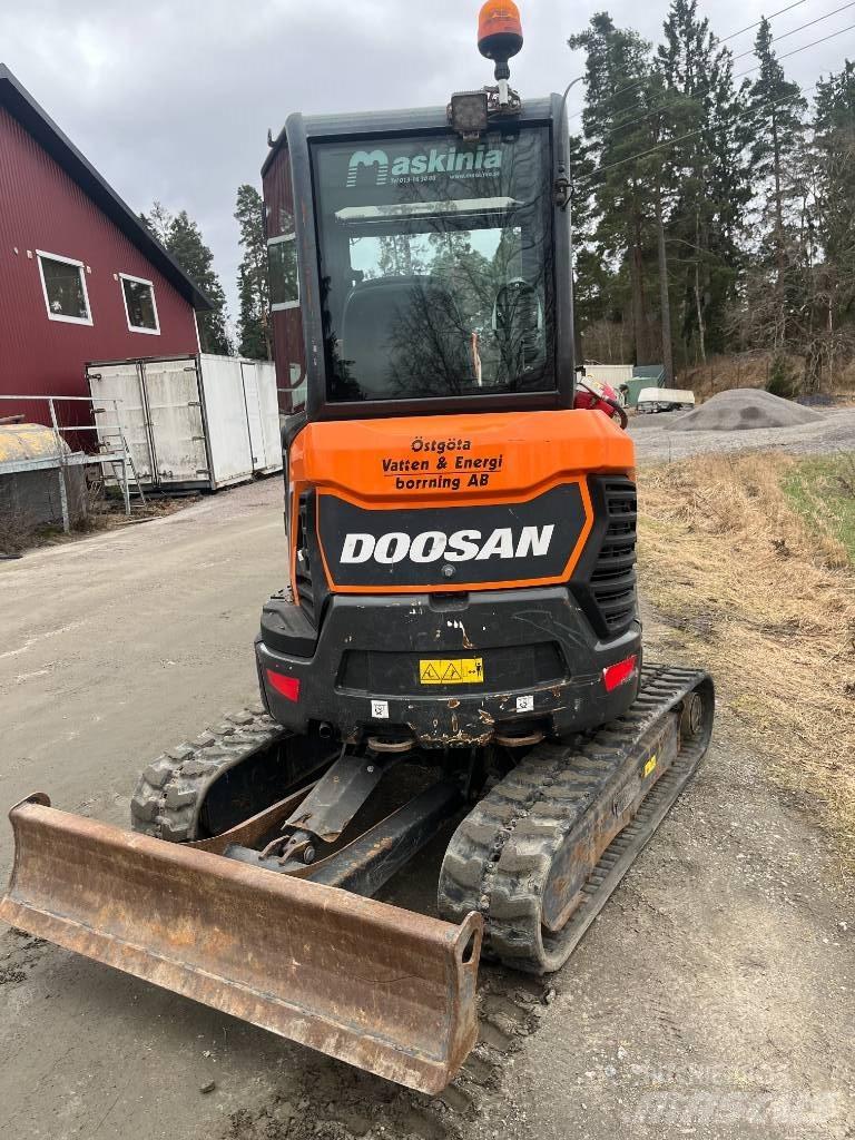 Doosan DX27 Mini Escavadoras <7t