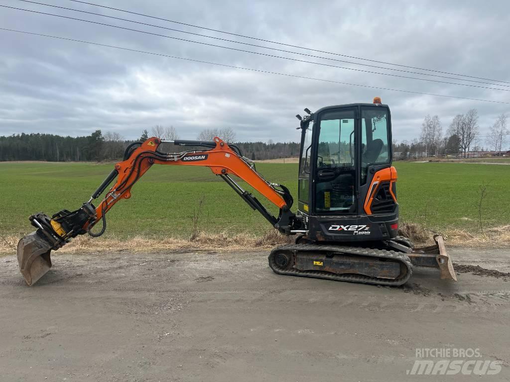Doosan DX27 Mini Escavadoras <7t
