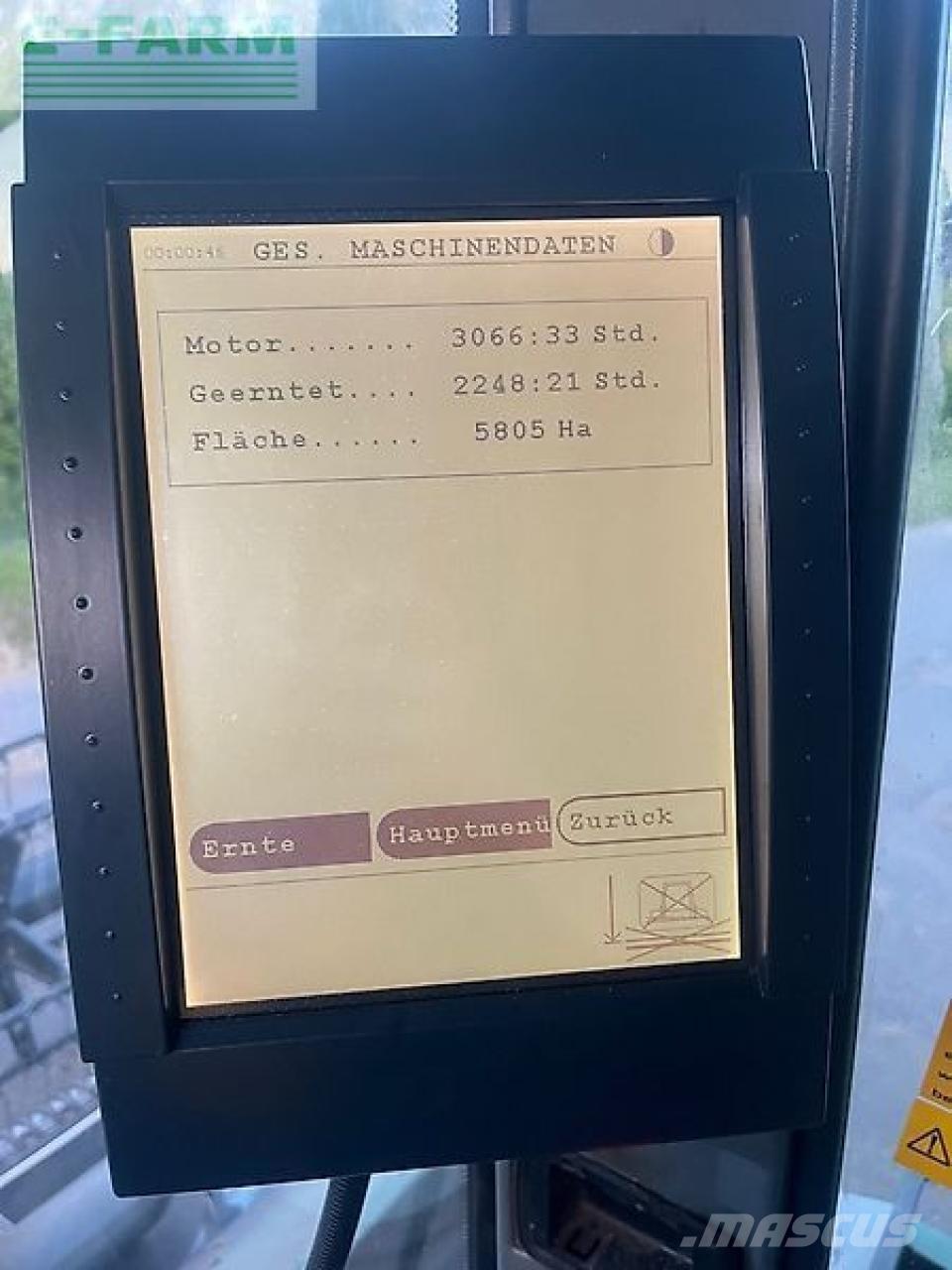 Fendt 8400 p al Ceifeiras debulhadoras