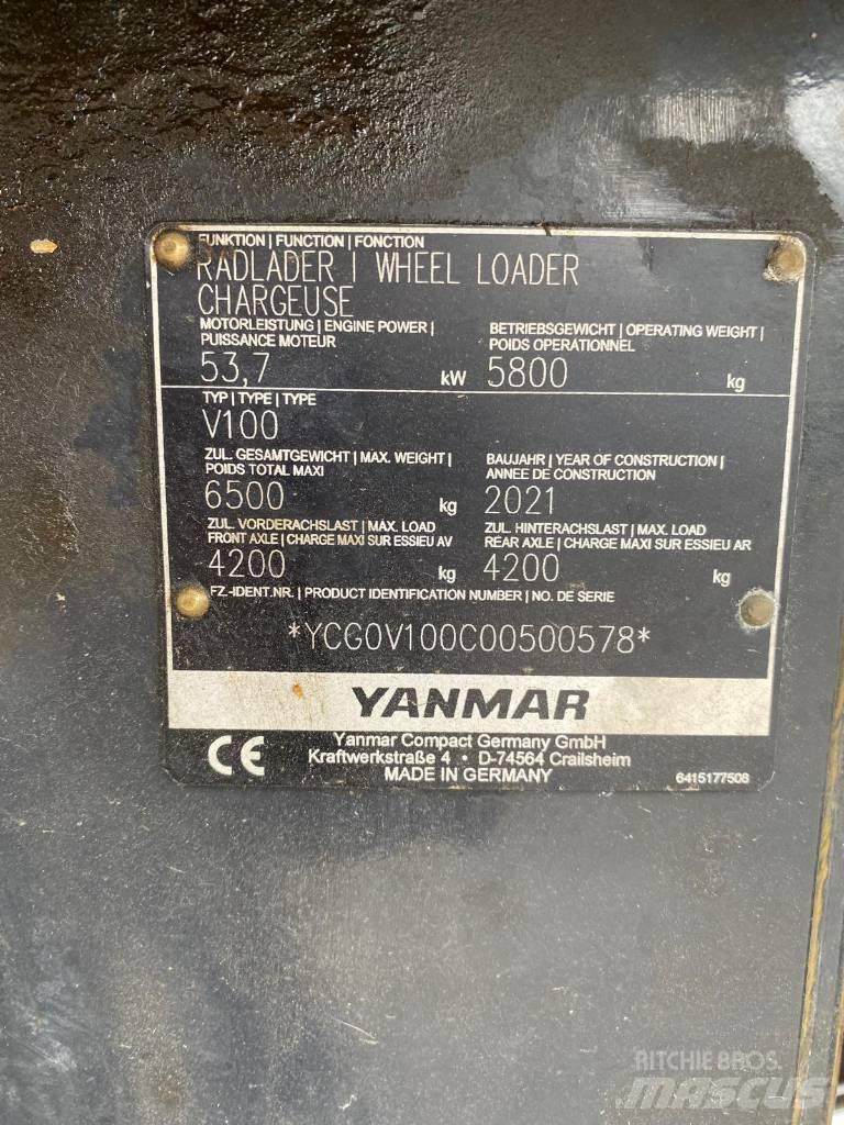 Yanmar V100 Pás carregadoras de rodas