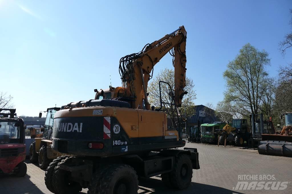 Hyundai 140-9 Escavadoras de rodas