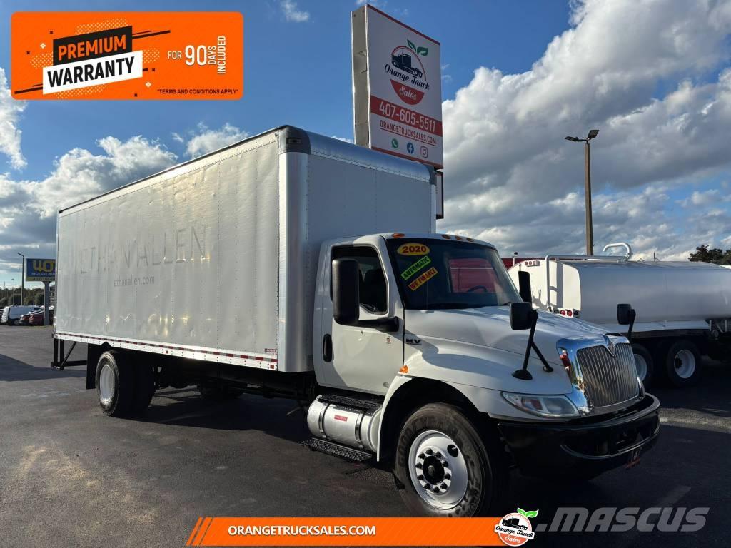 International MV607 Camiões de caixa fechada