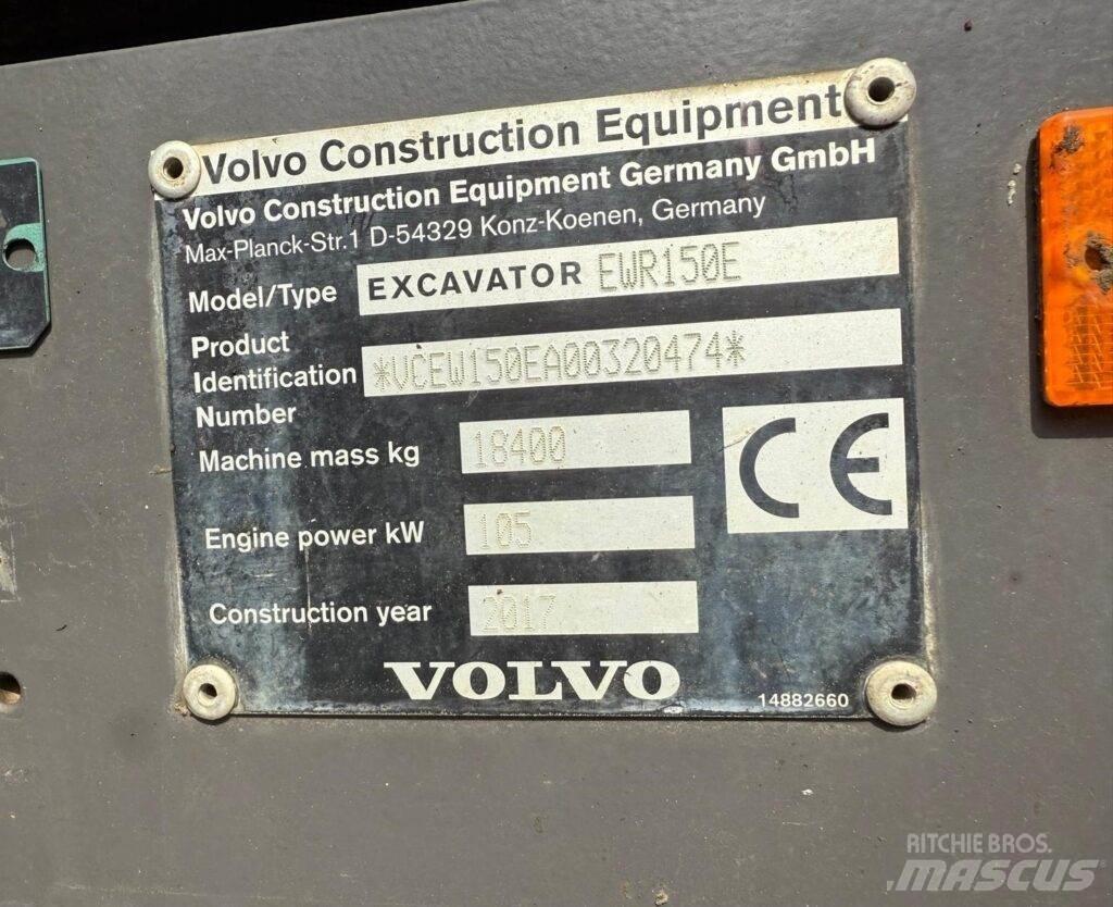Volvo EWR150E Escavadoras de rodas