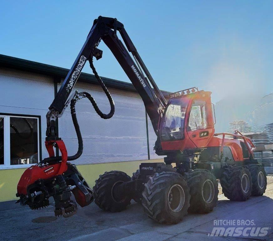 Komatsu 931 XC Processadores florestais