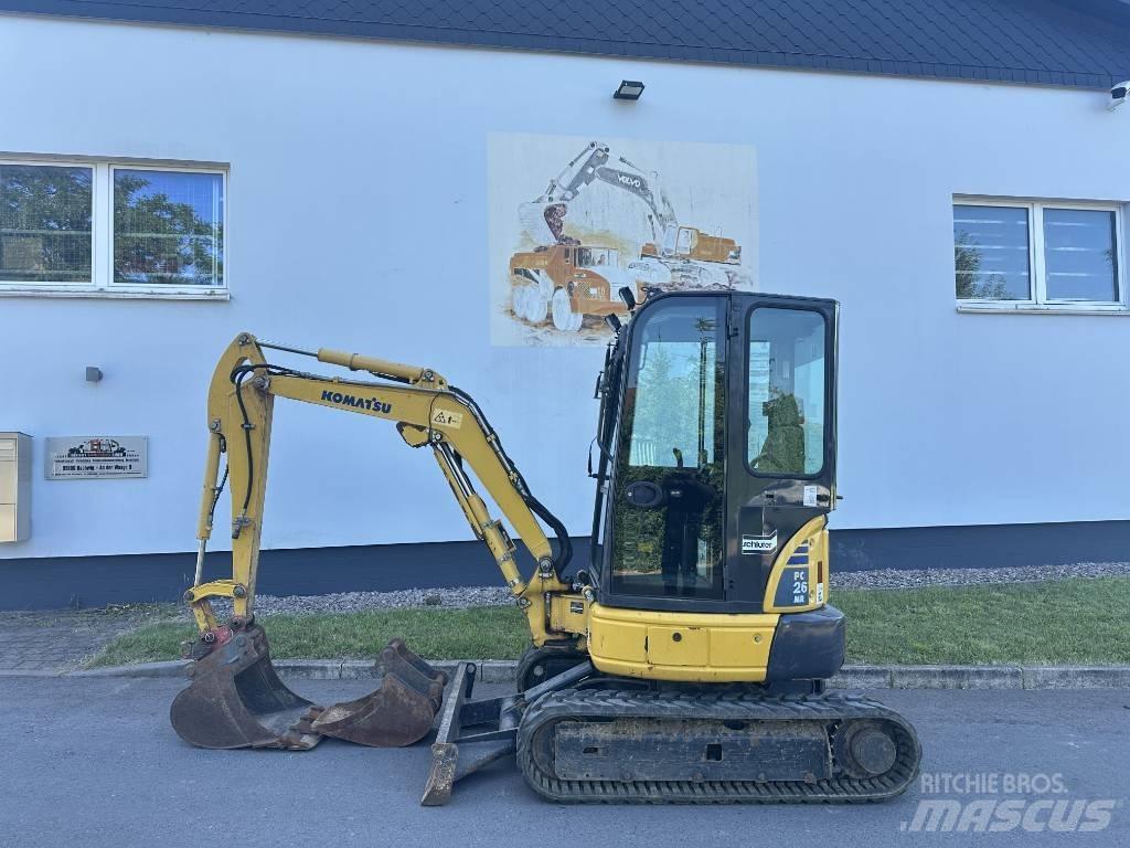 Komatsu PC 26 MR-3 Mini Escavadoras <7t
