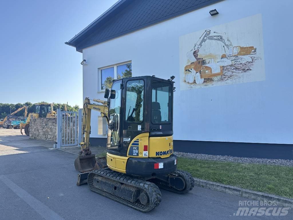 Komatsu PC 26 MR-3 Mini Escavadoras <7t
