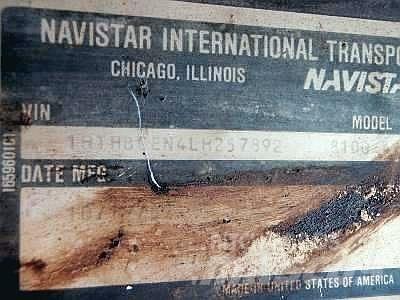 International 8100 Pavimentadoras de asfalto