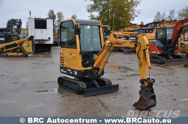 Hyundai R18-9AK Mini Escavadoras <7t