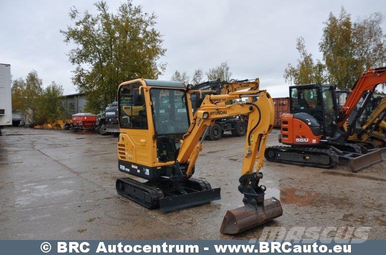Hyundai R18-9AK Mini Escavadoras <7t