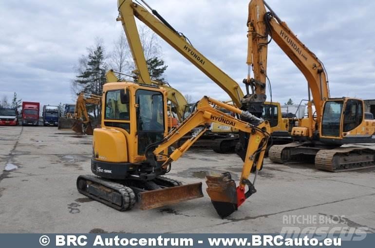 Hyundai R25Z-9AK Mini Escavadoras <7t