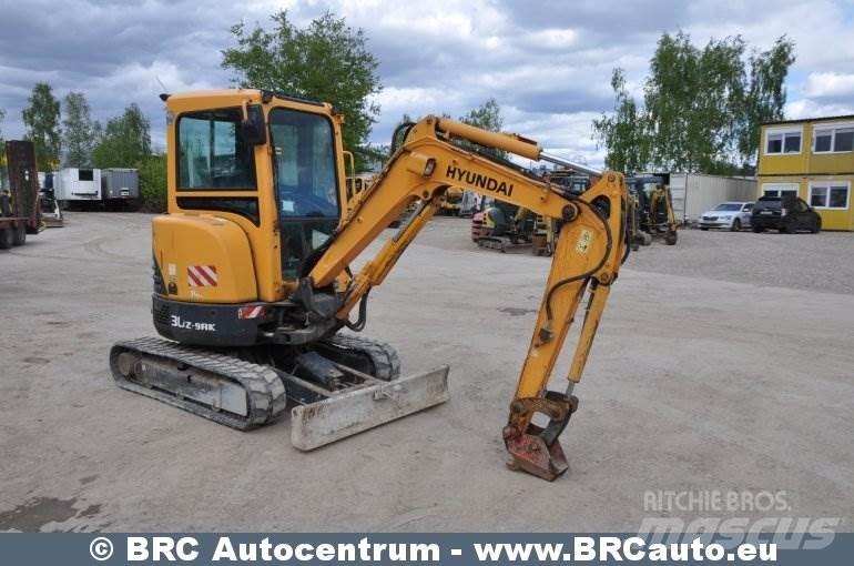 Hyundai R30Z-9AK Mini Escavadoras <7t