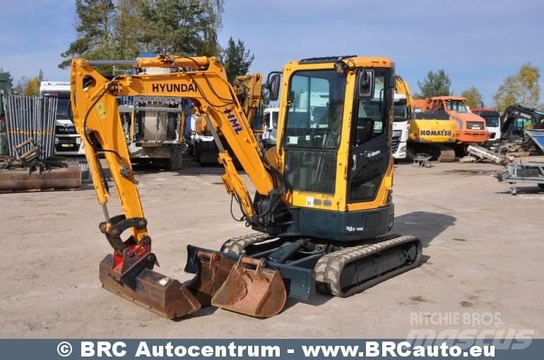Hyundai R30Z-9AK Mini Escavadoras <7t