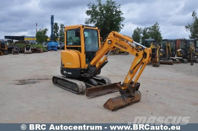 Hyundai R30Z-9AK Mini Escavadoras <7t