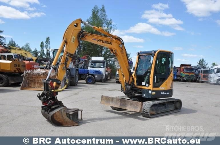 Hyundai R60CR-9A Mini Escavadoras <7t