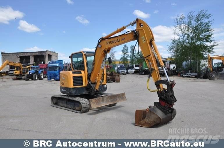 Hyundai R60CR-9A Mini Escavadoras <7t
