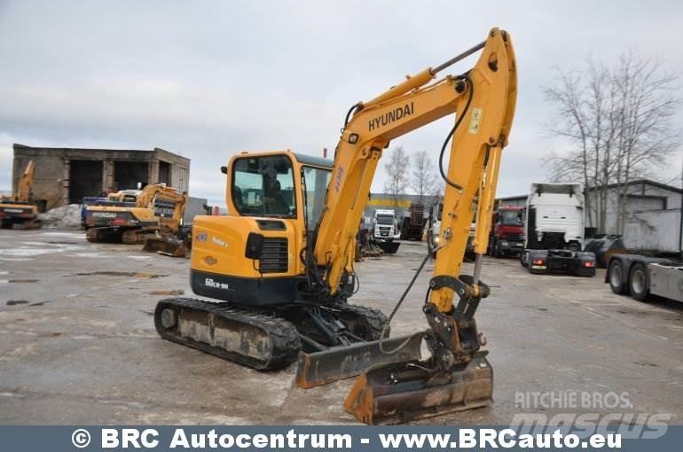 Hyundai R60CR-9A Escavadoras de rastos