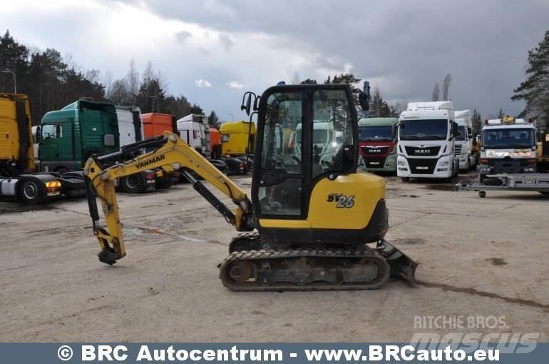 Yanmar SV26 Mini Escavadoras <7t