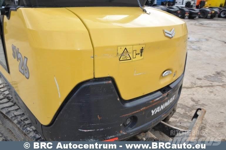 Yanmar SV26 Mini Escavadoras <7t