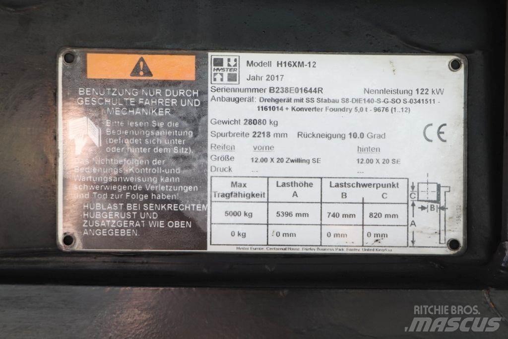 Hyster H16XM-12 Empilhadores Diesel
