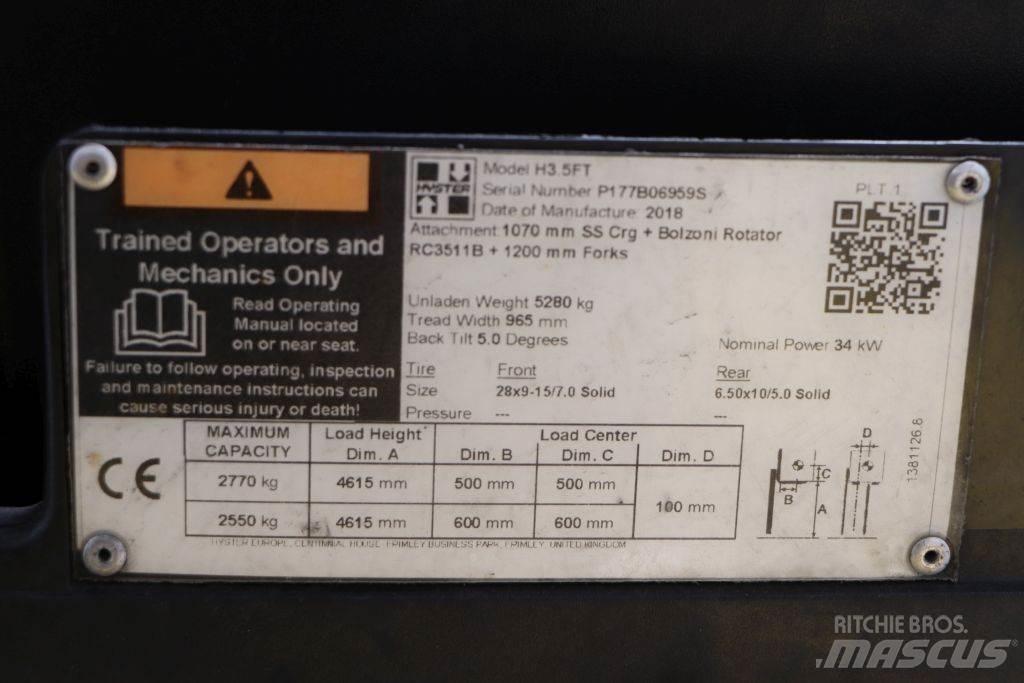 Hyster H3.5FT Empilhadores Diesel