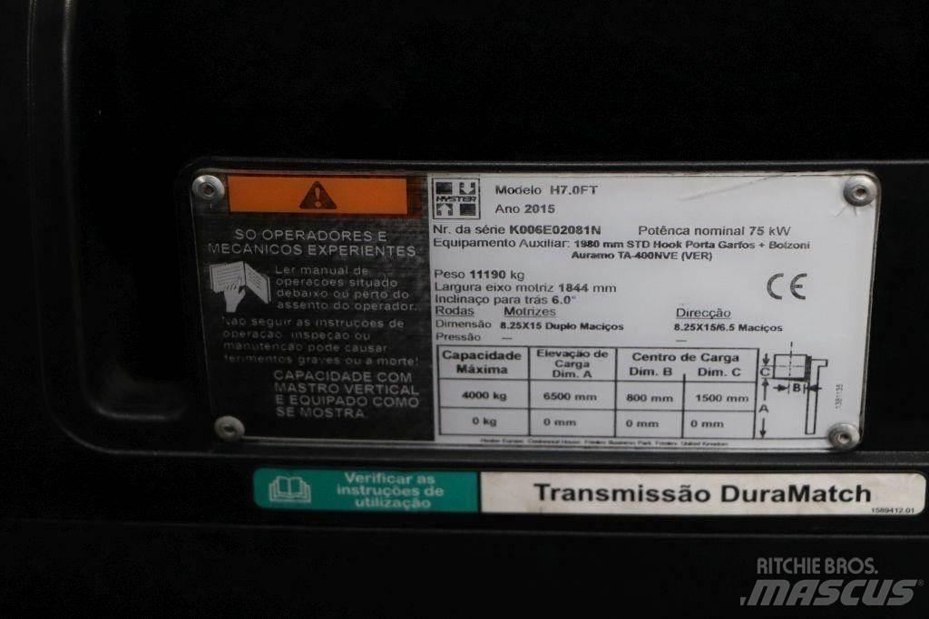 Hyster H7.0FT Empilhadores a gás