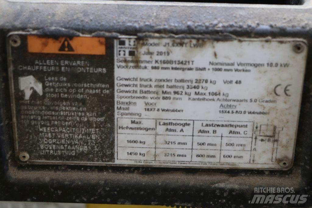 Hyster J1.6XNT Empilhadores eléctricos