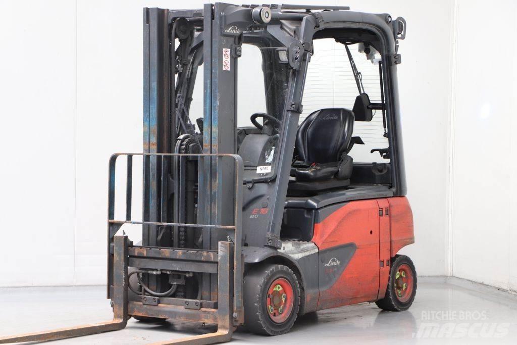 Linde E16P-02 Empilhadores eléctricos