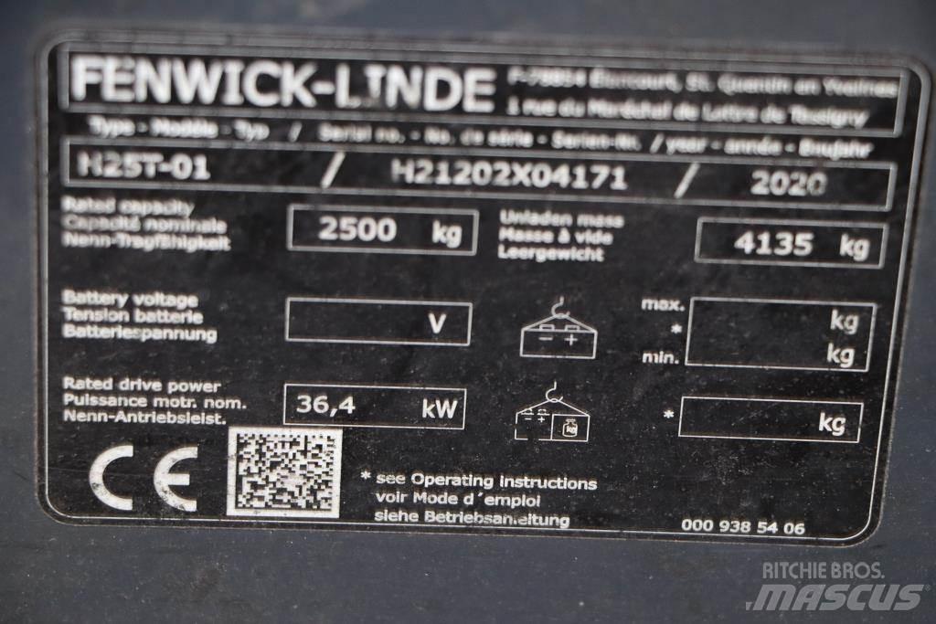 Linde H25T-01 Empilhadores a gás
