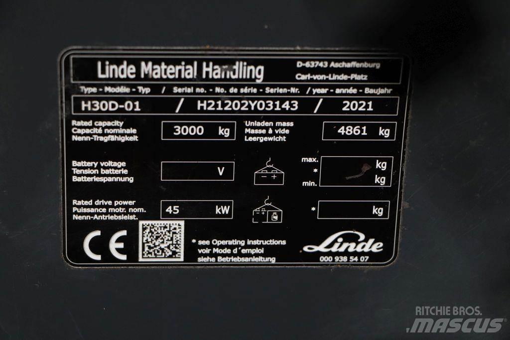 Linde H30D-01 Empilhadores Diesel