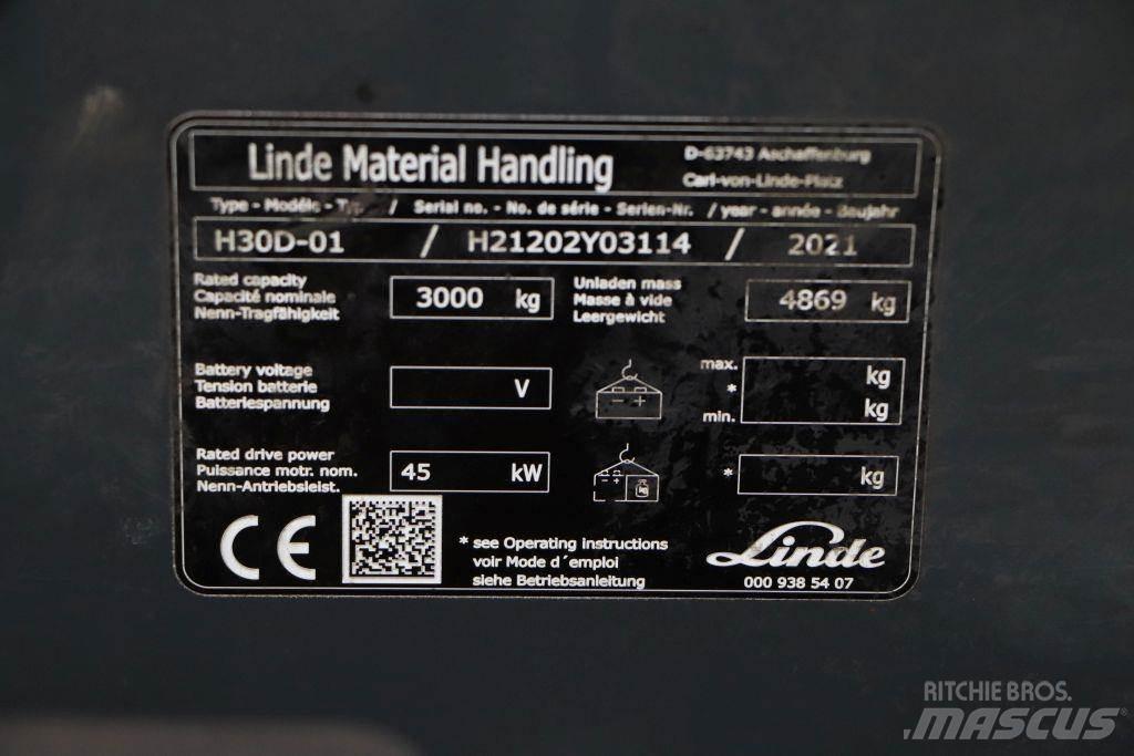 Linde H30D-01 Empilhadores Diesel