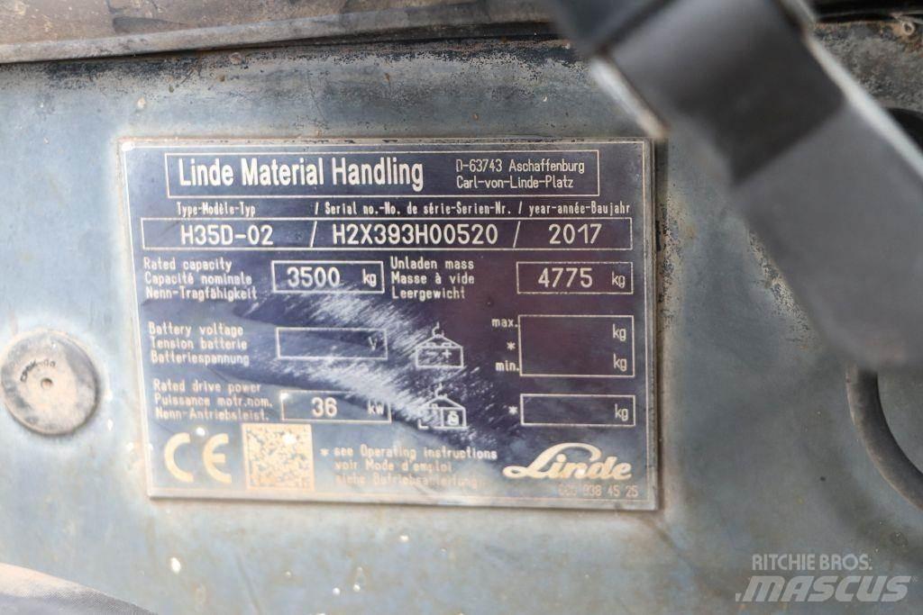 Linde H35D-02 Empilhadores Diesel