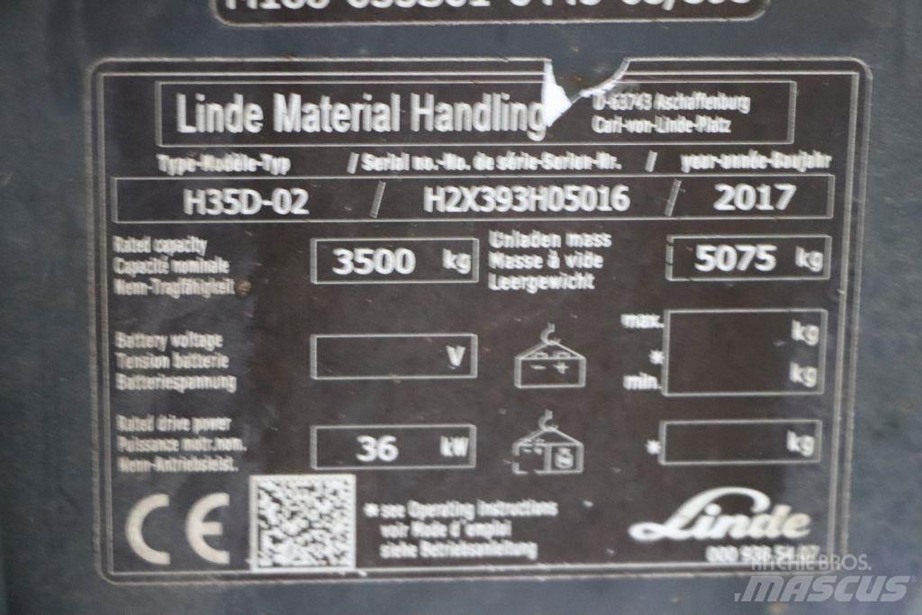 Linde H35D-02 Empilhadores Diesel