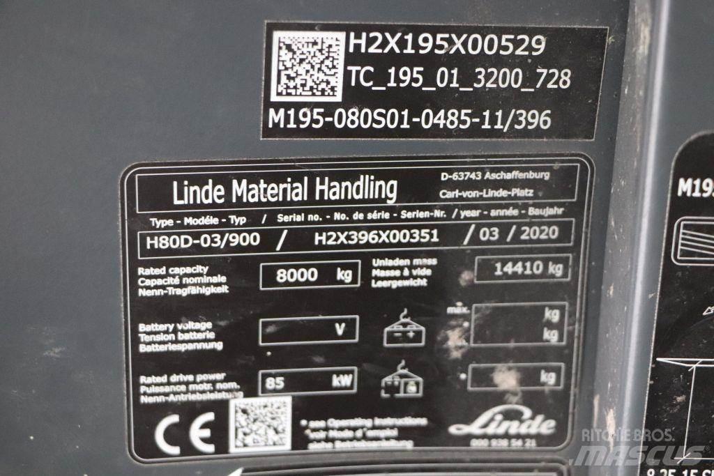Linde H80D-03/900 Empilhadores Diesel