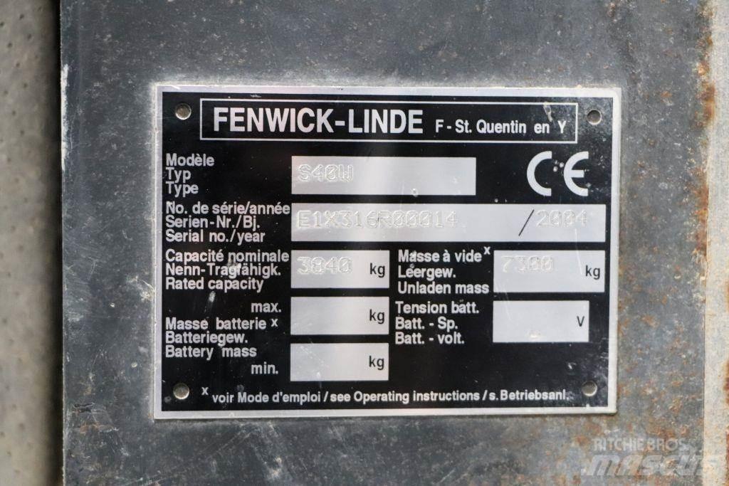 Linde S40W Carregadores laterais