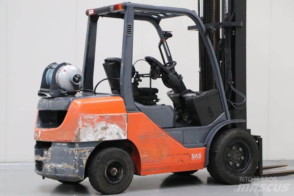 Toyota 02-8FGJF35 Empilhadores a gás