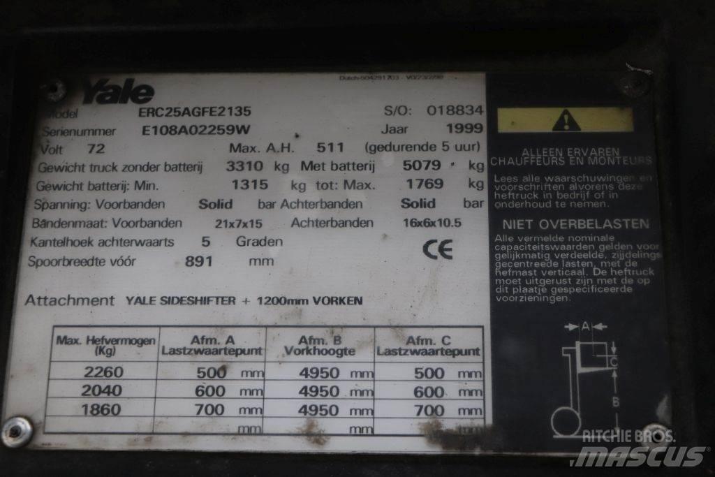Yale ERC25AGF Empilhadores eléctricos