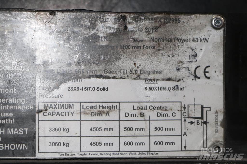 Yale GDP35VX Empilhadores Diesel