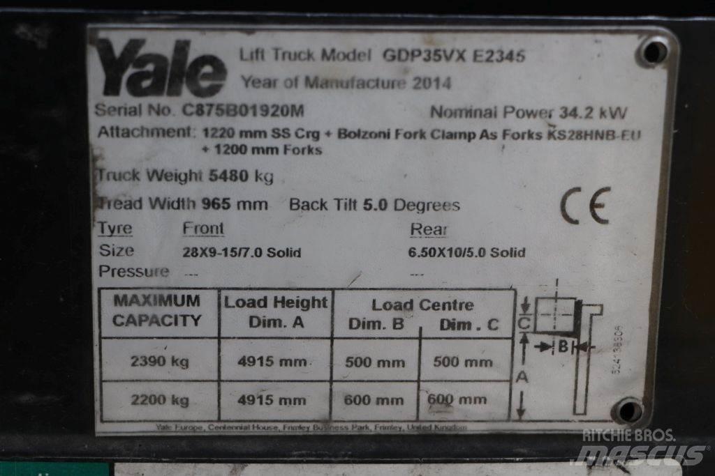 Yale GDP35VX Empilhadores Diesel