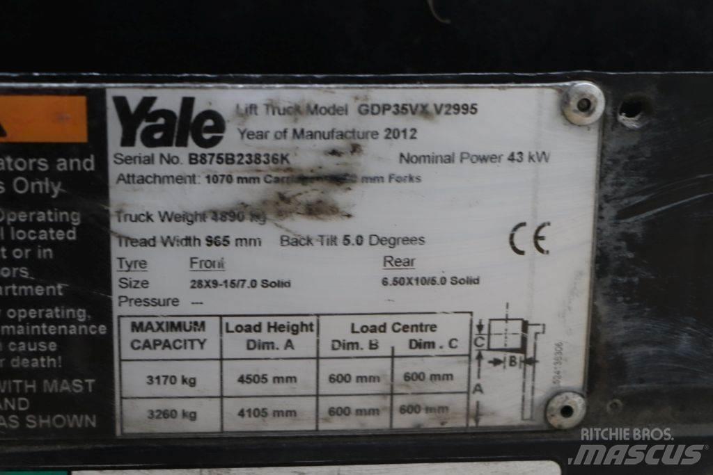 Yale GDP35VX Empilhadores Diesel